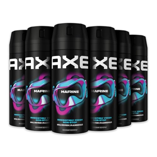 Axe Marine Deodorante Spray Uomo 6 Pezzi 150 ml