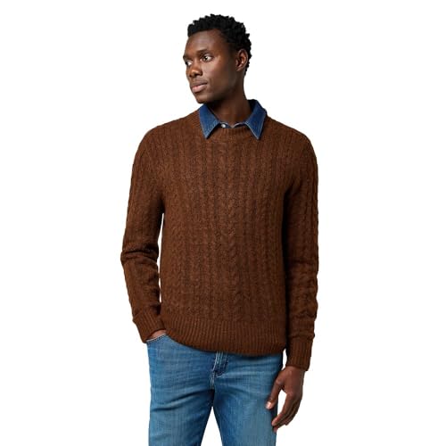Wrangler Cable Knit Sweater Felpa Uomo