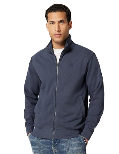 G-Star Nifous Zip Thru Sweater Blu India Ink