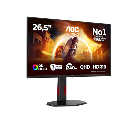 AOC Q27G4ZDR Monitor 26.5" WQHD 240Hz QD-OLED