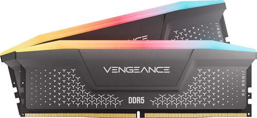 CORSAIR VENGEANCE RGB RS DDR5 RAM 16GB (2x8GB) 6000MHz