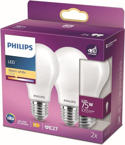Philips LED Lampadina LED 2 Attacco Luce Bianca