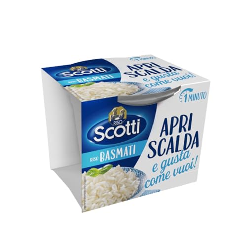 Riso Scotti Apri Scalda e Gusta Basmati, Monoporzione 200g