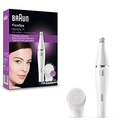 Braun FaceSpa 810 Epilatore Viso con Spazzola Pulizia