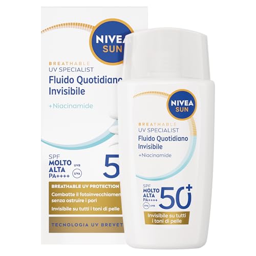 NIVEA SUN Fluido Quotidiano Invisibile SPF 50+ 40 ml
