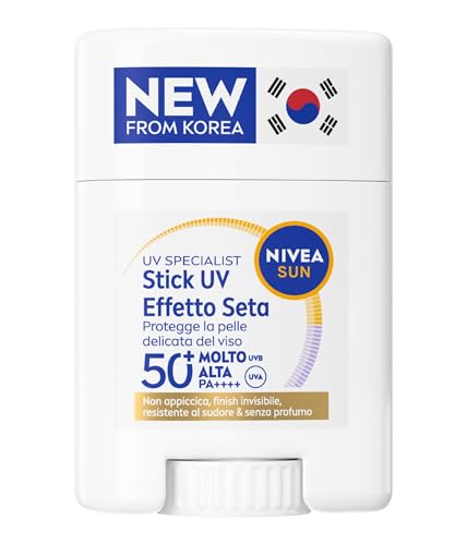 NIVEA SUN UV Viso Specialist Stick Effetto Seta SPF 50+
