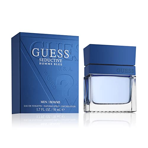GUESS Seductive Blue Eau de Toilette per Uomo, 50 ml