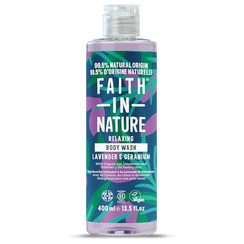 Faith In Nature Gel Doccia Lavanda e Geranio Rilassante 400 ml