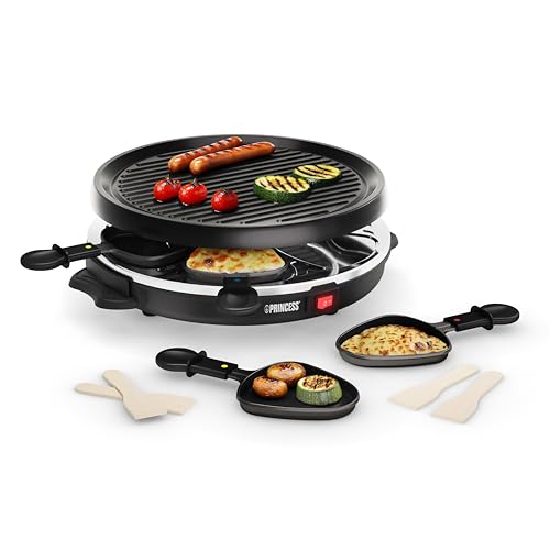 Princess 6 Party Grill Raclette 800W per 6 Persone