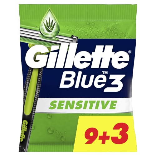 Gillette Rasoio Da Uomo Usa E Getta, Rasoio A 3 Lame, Confezione da