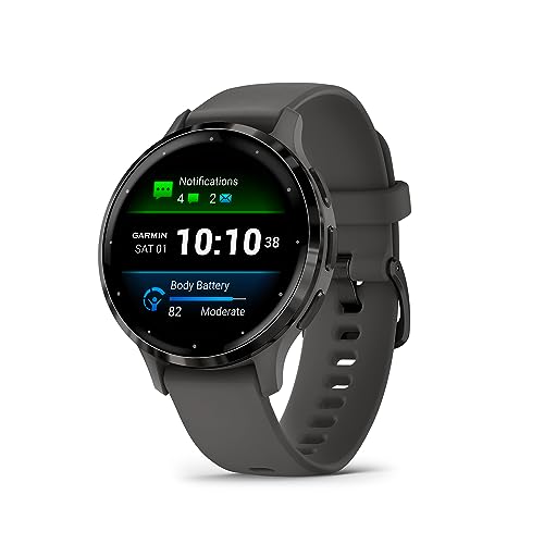 Garmin Venu 3S, Smartwatch AMOLED 1,2", Cassa 41mm, Microfono e Speaker, Musica, GarminPay, +30 App sport, GPS, Cardio, SpO2, Autonomia 10 giorni
