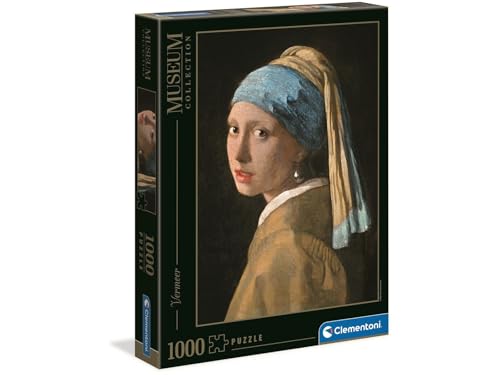 Clementoni Museum Collection Girl with Pearl 1000 Pezzi Puzzle