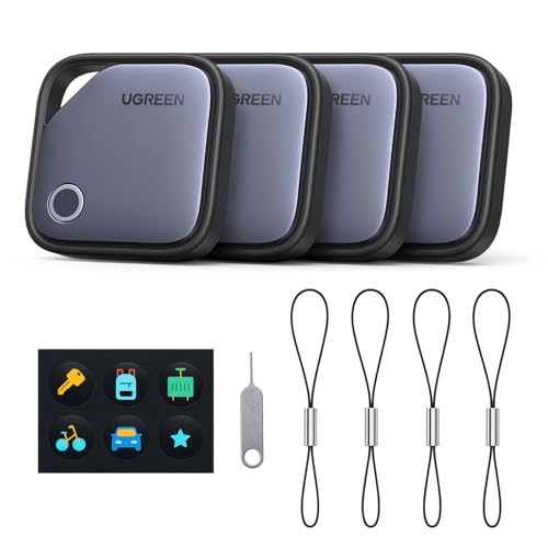 UGREEN FineTrack Smart Finder Localizzatore Bluetooth iOS 4 Pezzi