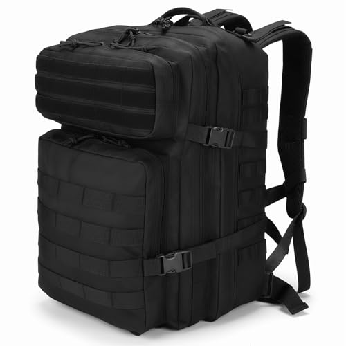 SHANNA Zaino Tattico Militare 45 Litri Impermeabile