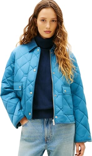 Tommy Hilfiger Giacca trapuntata donna con bandiera imbottita