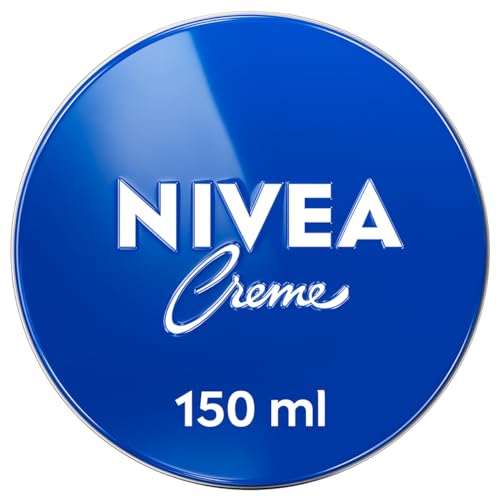 NIVEA Creme Crema multiuso 4 x 150 ml, classica con Eucerit