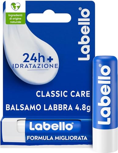 Labello Classic Care Balsamo Labbra 4.8g con Burro di Karité