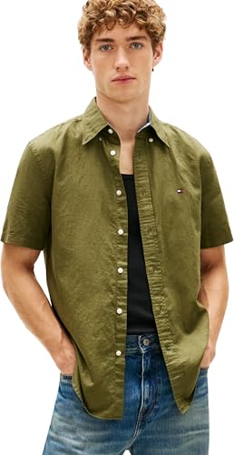 Tommy Hilfiger Camicia Lino Uomo