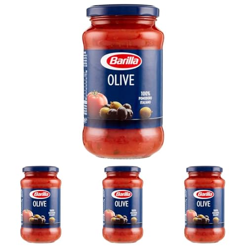 Barilla Sugo Pronto Olive Nere e Verdi, 400g