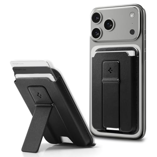 Spigen Smart Fold 2 MagFit Portafoglio MagSafe con Cavalletto