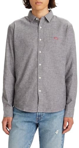Levi's Long-Sleeve Battery Housemark Slim Camicia Uomo