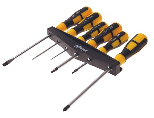 Millarco Work It Set Cacciaviti 6 Pezzi con Barra di Supporto