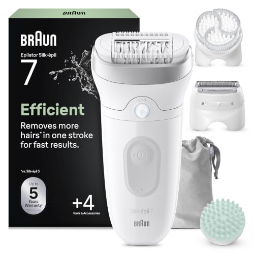 Braun Silk-Épil 7 Skinspa Epilatore Elettrico Donna