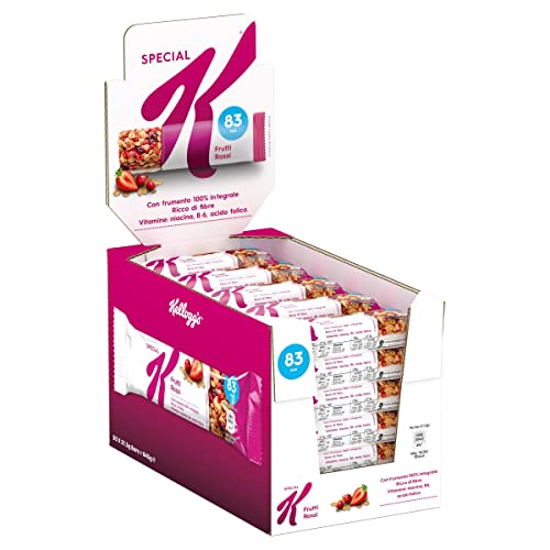 Kellogg's Special K Barrette Frutti Rossi Display 30 x 21,5g