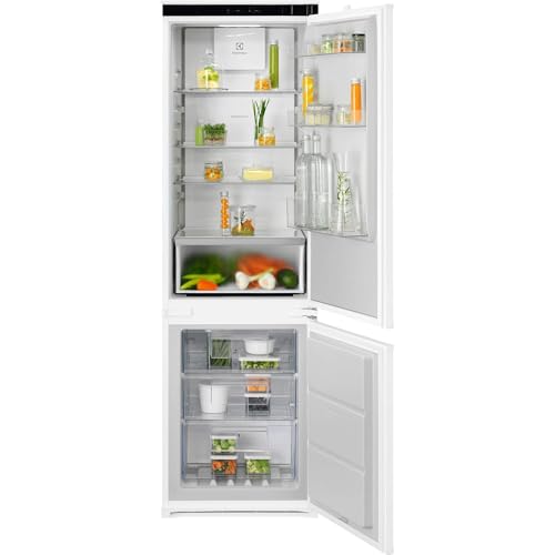 Electrolux LNA7CE18S0 Frigorifero Combinato da Incasso, Total No Frost