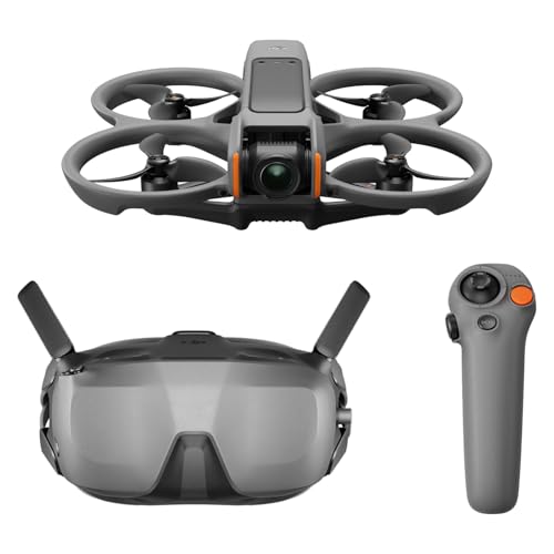 DJI Avata 2 Fly Smart Combo Drone FPV con Fotocamera 4K, Goggles N3 e RC Motion 3