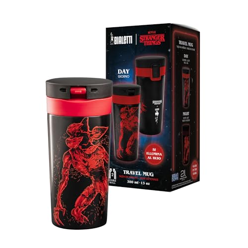 Bialetti Tazza da Viaggio Termica Stranger Things 380 ml