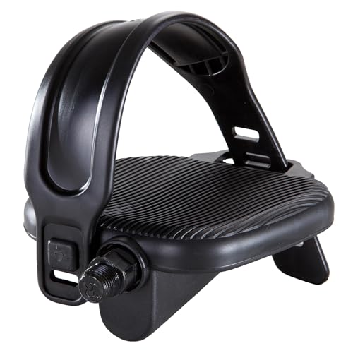 Coppia Pedali Ciclocamera Nylon Cinturino Regolabile Filetto 1/2 o 9/16
