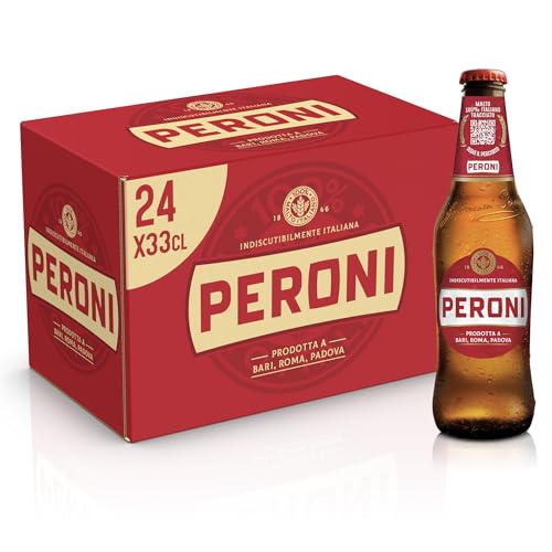 Peroni Birra 175 Anniversario Lager, 24 Bottiglie da 33 cl