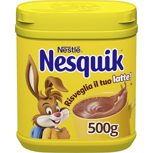 NESQUIK Preparato per Bevanda con Cacao Solubile, Barattolo 500g