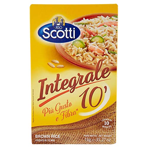 Riso Scotti - Riso Integrale 10' - Riso per Risotti