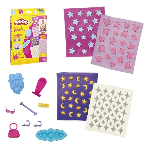 Play-Doh Barbie Brillantini e Gioielli Confezione Accessori