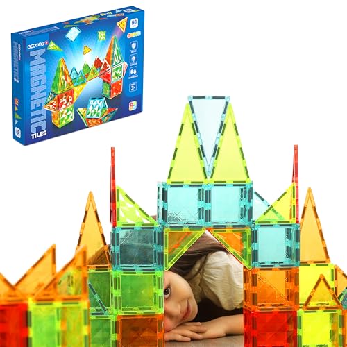 Geomag Magnetic Tiles Gems 60 Pezzi