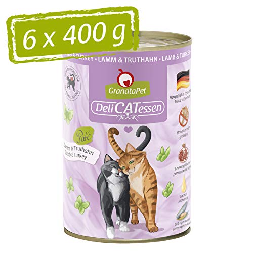 GranataPet DeliCatessen Agnello e Tacchino, 6x400g