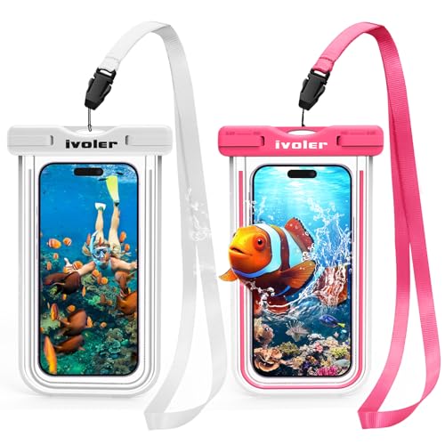 iVoler Custodia Impermeabile Smartphone IPX8 2 Pezzi