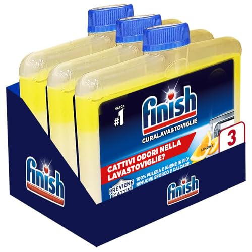 Finish Curalavastoviglie Additivo Lavastoviglie Limone 250 ml
