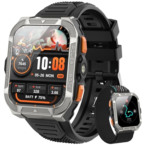 Blackview Smartwatch Uomo Militare 1.91" GPS 115+ Sport