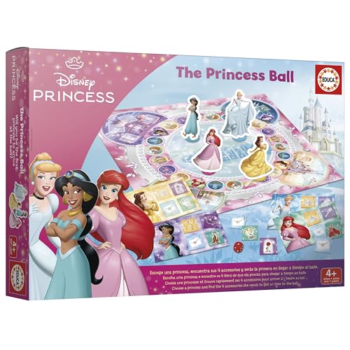 Educa Il ballo della Principessa Disney - Gioco da tavolo