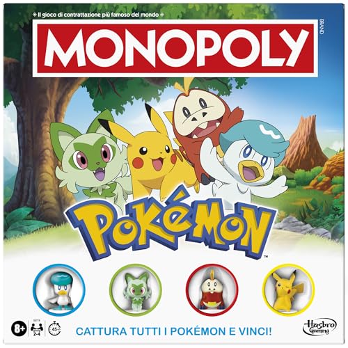 Monopoly Pokémon Edition Gioco da Tavolo