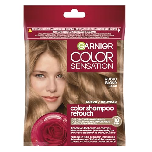 Garnier Color Shampoo Retouch Biondo, Colorazione Permanente