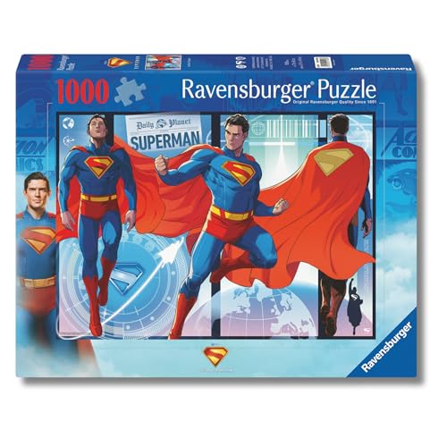 Ravensburger Puzzle 1000 Pezzi Superman DC Comics