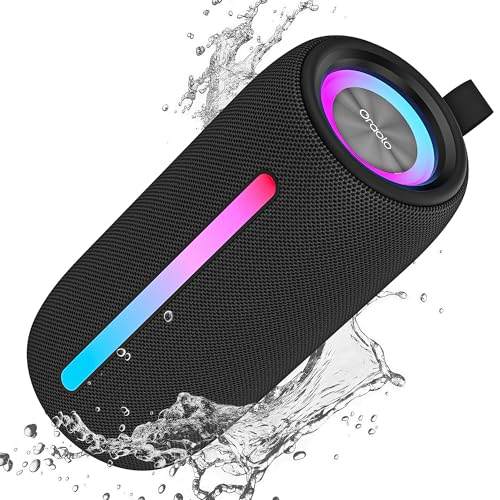 Oraolo Cassa Bluetooth Portatile con Luci RGB e Impermeabilità IPX6
