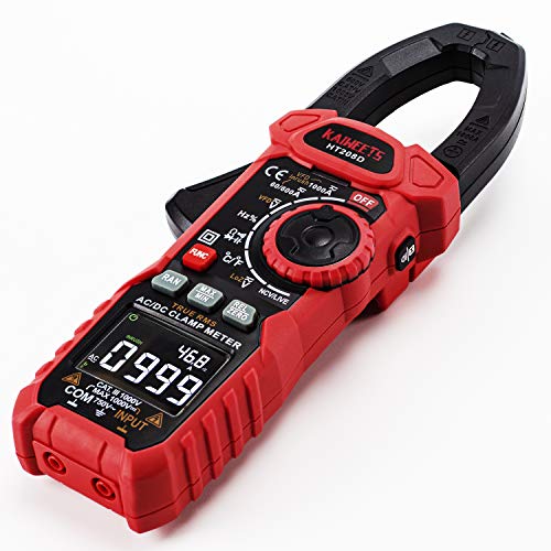 KAIWEETS HT208D Pinza Amperometrica Professionale True-RMS 1000A AC/DC