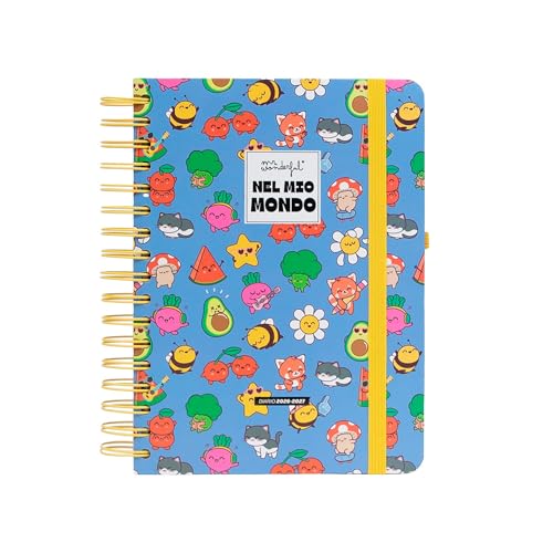 Diario Scolastico Mr. Wonderful 2026-27 Giornaliero Nel Mio Mondo