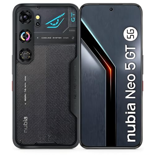 nubia Neo 5 GT Smartphone 5G 6,8’’ AMOLED 120Hz, MediaTek Dimensity 7400, RAM