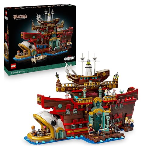 LEGO ONE PIECE Baratie, il Ristorante Galleggiante - Set di Costruzioni per Adulti con 10 Minifigure